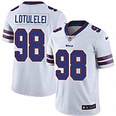 Nike Men & Women & Youth Bills 98 Star Lotulelei White NFL Vapor Untouchable Limited Jersey,baseball caps,new era cap wholesale,wholesale hats